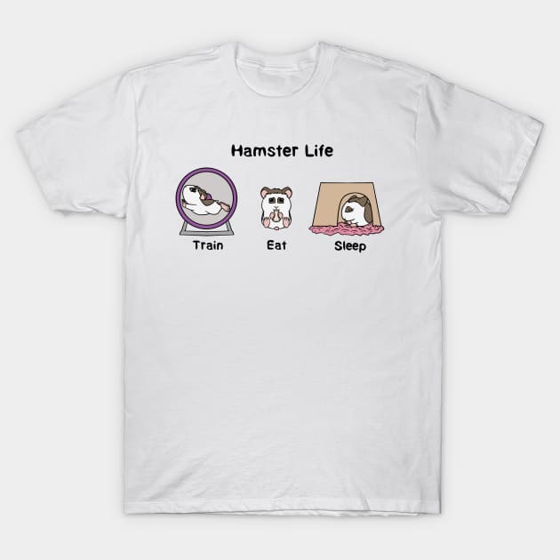 Hamster Life T-Shirt by Firestorm Fox